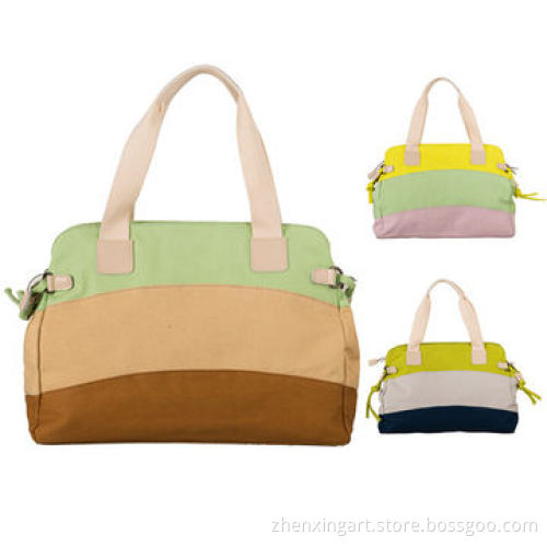 Hot and fashion canvas handbag for women